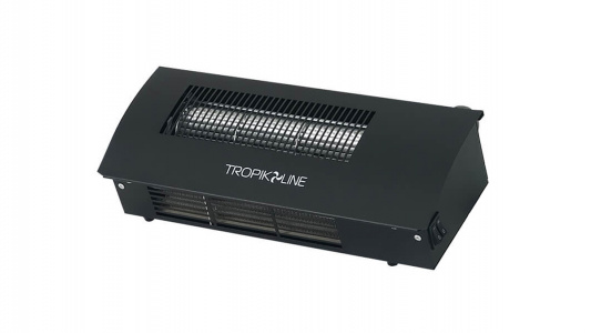 электрическая тепловая завеса tropik line к2 black без сетевого шнура